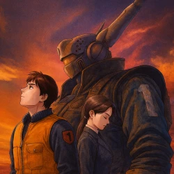 Полиция будущего: Восстание — постер аниме