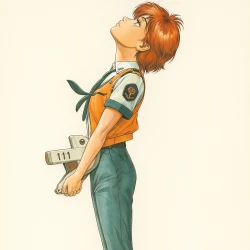 Полиция будущего — постер аниме