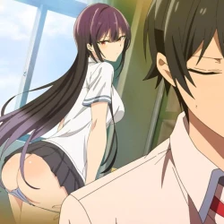 Пожалуйста, оденьтесь, Такаминэ — постер аниме