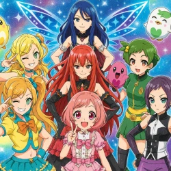 Прекрасный ритм: Радужная жизнь — постер аниме