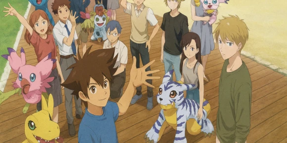 Приключения дигимонов: Последняя эволюция — баннер