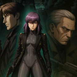 Призрак в доспехах: Синдром одиночки. Сообщество крепкого государства — постер аниме