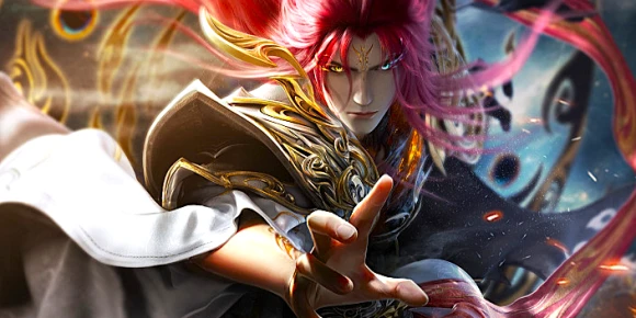 Противостояние святого: Битва пришествия богов — баннер