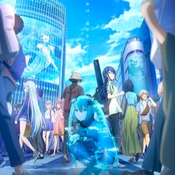 Проект «Мир»: Сломанный мир и непоющая Мику — постер аниме