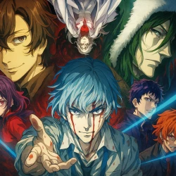 Проза бродячих псов. Фильм — постер аниме