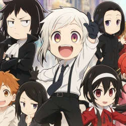 Проза бродячих псов: Шуточные истории — постер аниме