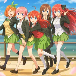 Пять невест [ТВ-2] — постер аниме