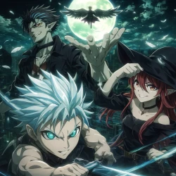 Рагна Багровый — постер аниме