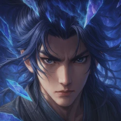 Расколотая битвой синева небес 5 — постер аниме