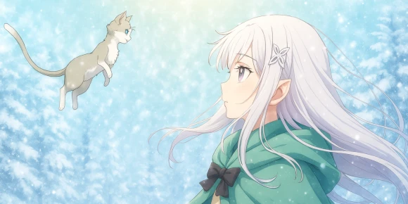 Re:Zero. Жизнь с нуля в альтернативном мире: Замороженные узы — баннер