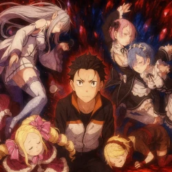 Re: Жизнь в альтернативном мире с нуля [ТВ-1] — постер аниме