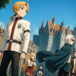 Реинкарнация безработного [ТВ-2, часть 1] — постер аниме