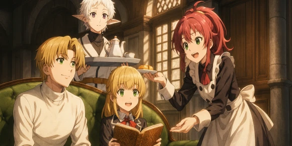 Реинкарнация безработного [ТВ-2, часть 2] — баннер