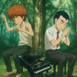 Рояль в лесу