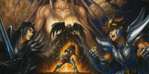 Рыцари Зодиака: Утерянный холст (часть 2) — баннер