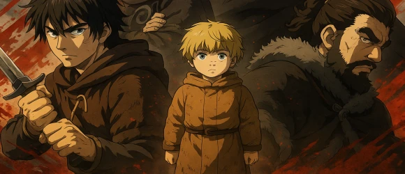 Сага о Винланде [ТВ-1] — баннер