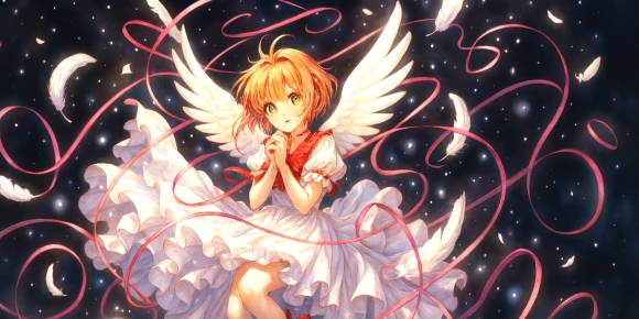 Сакура - собирательница карт (фильм второй) — баннер