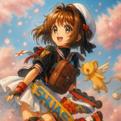 Сакура - собирательница карт [ТВ-1] — постер аниме