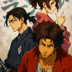 Самурай Чамплу — постер аниме