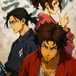 Самурай Чамплу — постер аниме