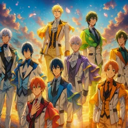 Семёрка идолов [ТВ-3, часть 1] — постер аниме