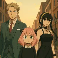 Семья шпиона — постер аниме