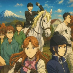 Серебряная ложка [ТВ-2] — постер аниме