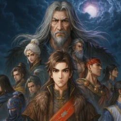 Сказание о пастухе богов — постер аниме