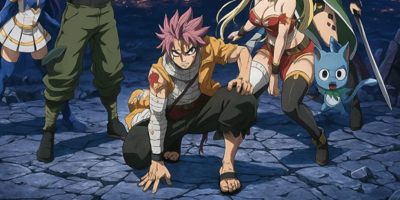 Сказка о Хвосте феи: Плач дракона — баннер