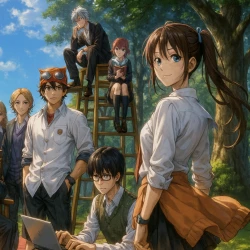 Скет Данс — постер аниме