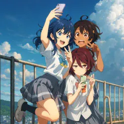 Слишком много проигравших героинь! — постер аниме