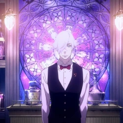 Смертельный бильярд — постер аниме