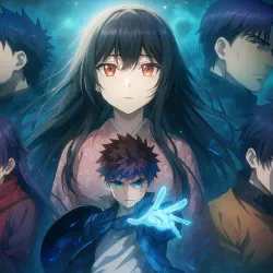 Судьба/Девочка-волшебница Иллия: Клятва под снегом — постер аниме