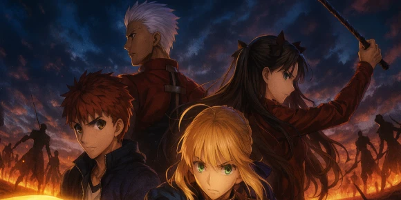 Судьба: Ночь схватки. Клинков бесконечный край [ТВ-1] — баннер