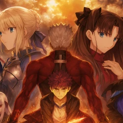 Судьба: Ночь схватки. Клинков бесконечный край [ТВ-2] — постер аниме