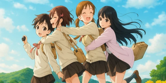 Тамаюри: фотография с выпускного. Фильм первый — знамения — баннер