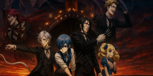 Тёмный дворецкий: Книга Атлантики — баннер