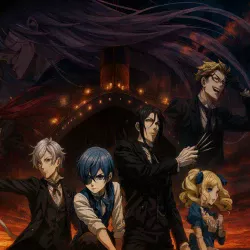 Тёмный дворецкий: Книга Атлантики — постер аниме