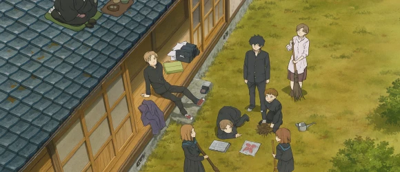 Тетрадь дружбы Нацумэ (четвёртый сезон) — баннер