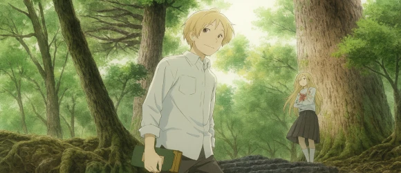 Тетрадь дружбы Нацумэ (пятый сезон) — баннер