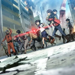 Токийское восьмибалльное — постер аниме