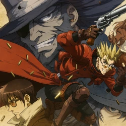 Триган: Переполох в Пустошах — постер аниме