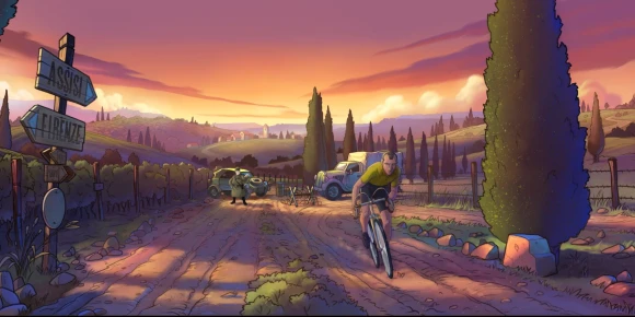 Трусливый велосипедист [ТВ-4] — баннер