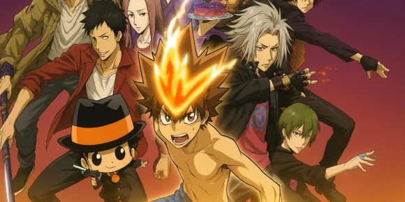 Учитель-мафиози Реборн! — баннер