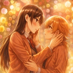 В конечном счёте я стану твоей — постер аниме