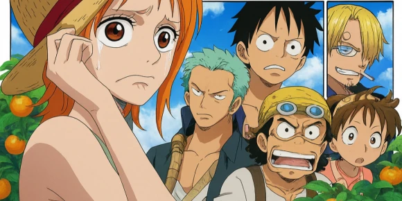 Ван-Пис: Эпизод Нами: Слёзы навигатора и узы дружбы — баннер