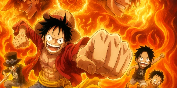 Ван-Пис. Эпизод Сабо: Узы трёх братьев, чудесное воссоединение и унаследованная воля — баннер