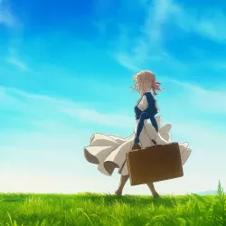 Вайолет Эвергарден — постер аниме