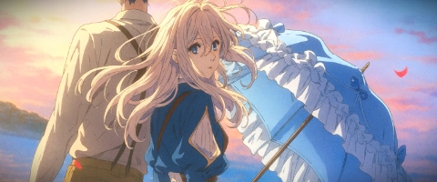 Вайолет Эвергарден — Фильм — баннер