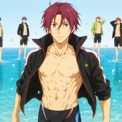 Вольный стиль! Вечное соревнование: Обещание — постер аниме